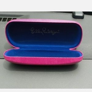 Lilly Pulitzer Kira Pink Eyeglass Case